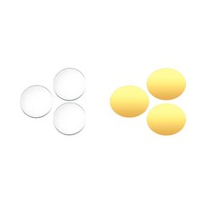 Set of 3 Round Mirror Plates