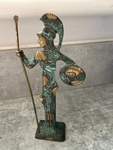 Bronze statue athena ancient - bronze,