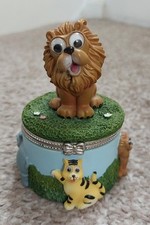 Lion Bright Eyes Trinket Box