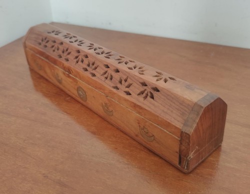 Wooden incense stick holder - incense,