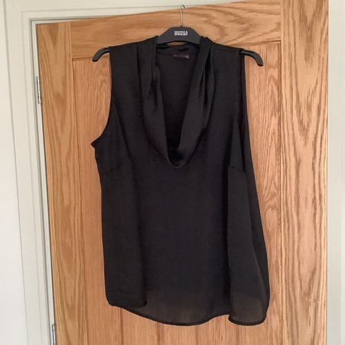 Ladies sleeveless cowl - sleeveless, neck