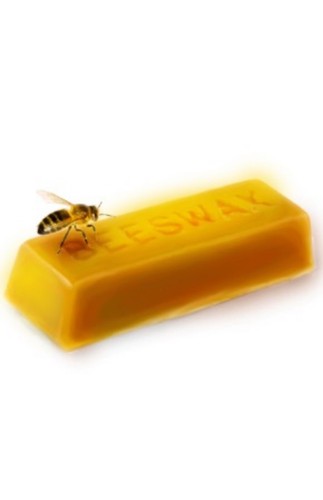 Yellow beeswax blocks 100 - yellow,