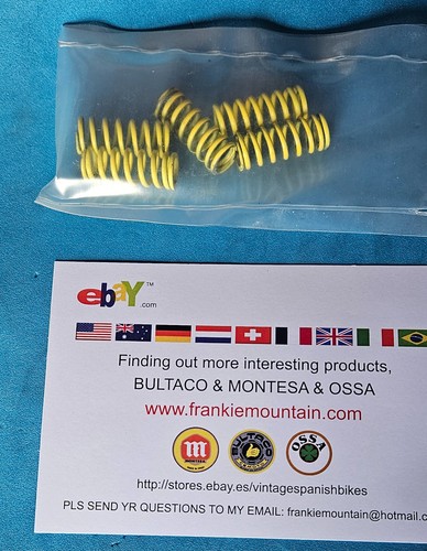 Soft springs clutch ossa - springs,