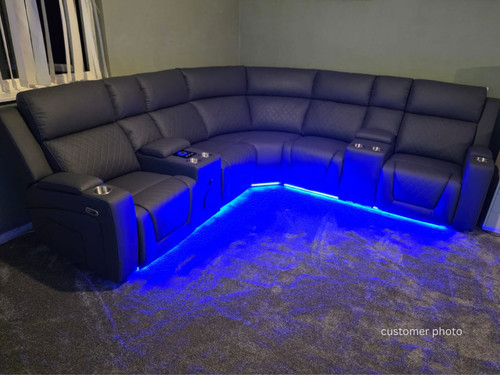 Electric recliner corner sofa - electric,