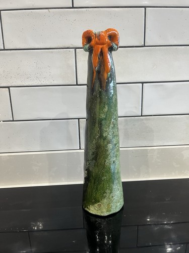 Tall green mid - green, mid-century