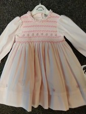 SALE NEW SARAH LOUISE SMOCKED GIRLS DRESS STYLE 013383-1   12 MTHS 18 MTHS 2 YRS