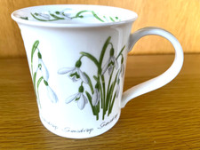 Dunoon Snowdrop Fine China Mug