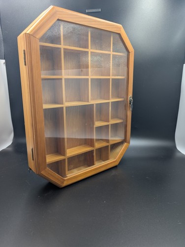 Wooden multi compartment wall - wooden,