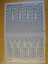 1 x Letraset  ACCENTATION