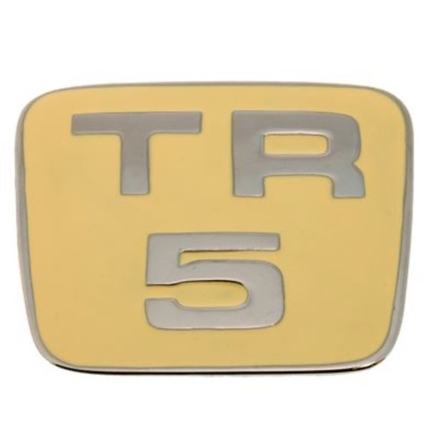 Triumph tr5 bonnet badge - tr5,