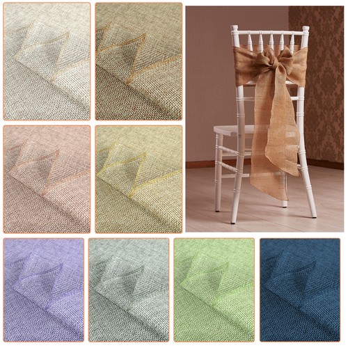 10x hessian chair sashes - 10x,