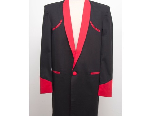 Teddy boy drape - jacket., black