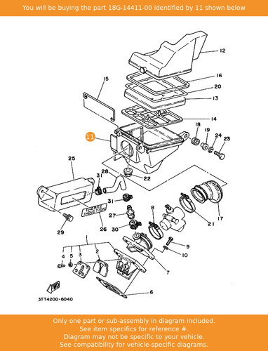 Yamaha case air cleaner 1 - yamaha,