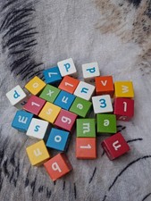 Wooden Alphabet Letters