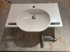 Domestic bathroom sink