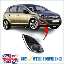 Vauxhall Corsa D Front Bumper Fog Grille With Chrome Driver Side 2011-2014