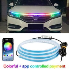 1.8M Car RGB LED Hood Lights