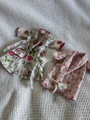 Two dolls dressing gowns one - gowns,