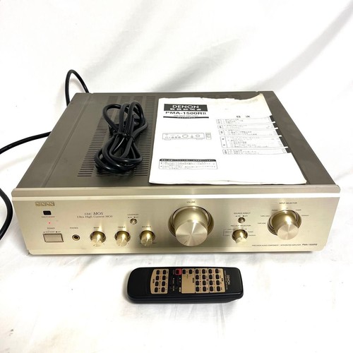 Denon pma 1500rii integrated - denon,