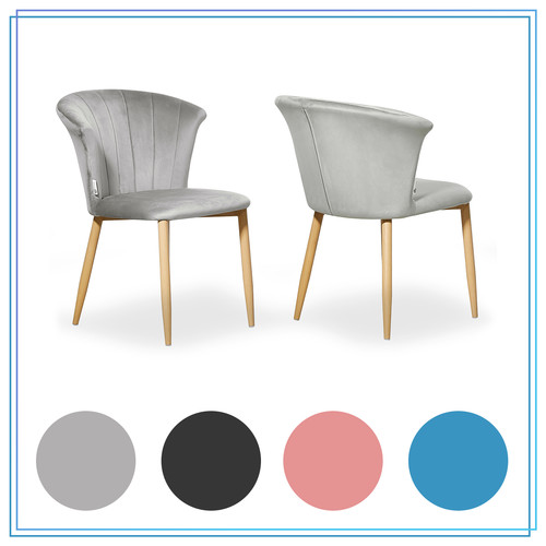 Elsa velvet lux chair retro - lux, |