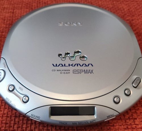 Sony discman e221 cd - , d-e221