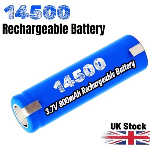 14500 rechargeable ion - rechargeable, li-ion