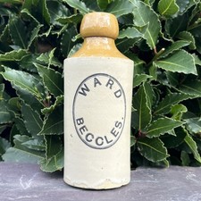 Ward Beccles Old Fashioned Kitchen Stoneware Ginger Beer Bottle