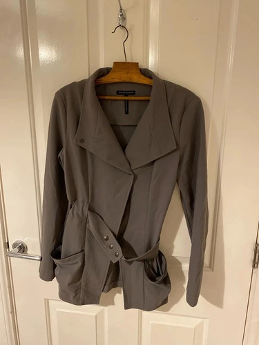 Sarah pacini grey jacket with - grey,