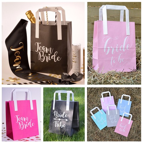 Hen party bags paper - paper,