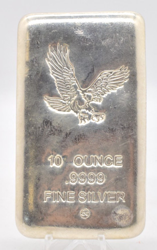 10oz 9999 silver - silver, eagle