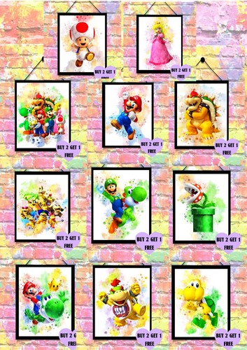 Buy get free super mario - get, 1