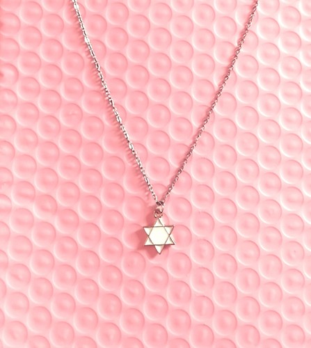 Star david charm pendant - star, of