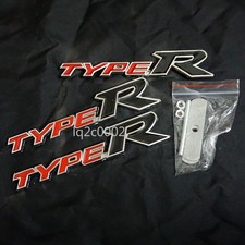 Red Black Silver TYPE-R Metal