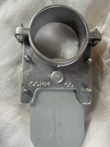 Aluminium blast gate 100mm - gate,