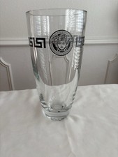 Versace Medusa Greek Key Glass