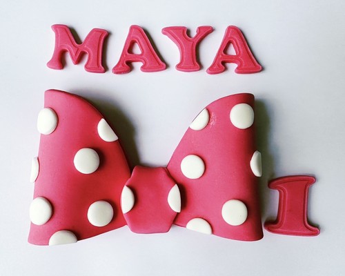 Edible fondant bow - edible,
