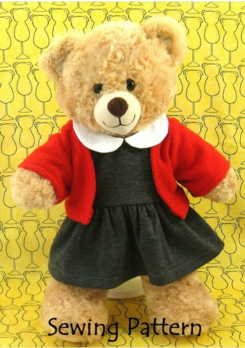 Sewing pattern teddy bear - sewing, pattern 
