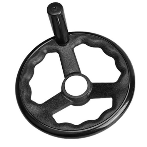 1pcs handwheel plastic - handwheel, steel