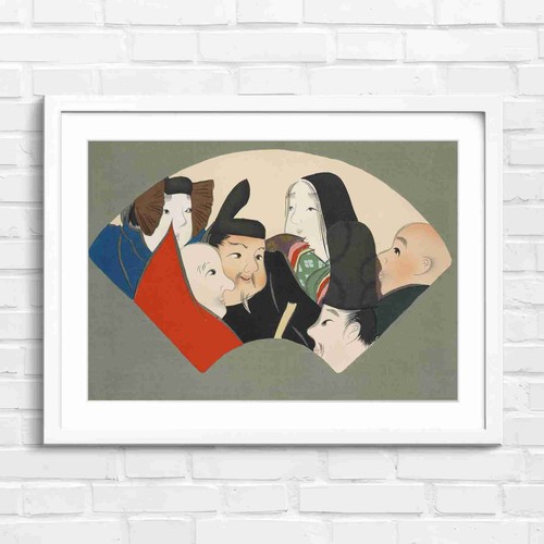 Traditional japanese ukiyoe - traditional,