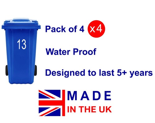 Wheelie bin stickers - wheelie,