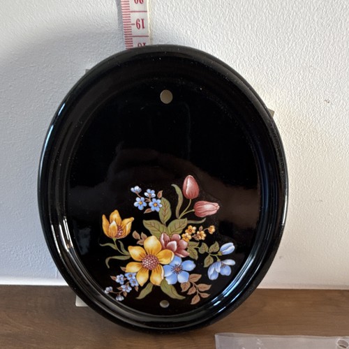 Vintage black floral - vintage,