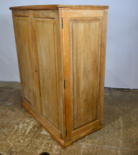 Antique Pine Cupboard, Linen
