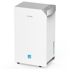 AEOCKY 74-Pint Dehumidifier – 4500 Sq Ft, Energy Star 2025, Smart Control