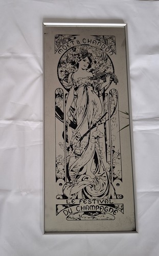 Mucha moet chandon bar mirror - mucha,