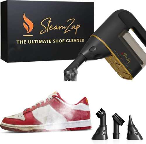 Handheld shoe steam cleaner - handheld,