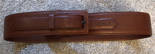Authentic chanel brown - authentic, belt