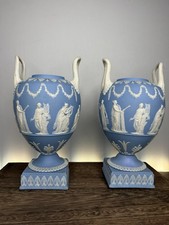 A Pair Of WEDGWOOD BLUE