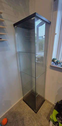Ikea detolf glass display - ikea,