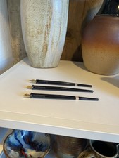 3 x Vintage Osmiroid Black