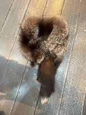 vintage arctic fox fur stole